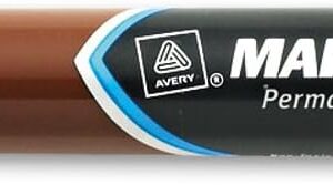 Avery Marks A Lot Permanent Marker Brown