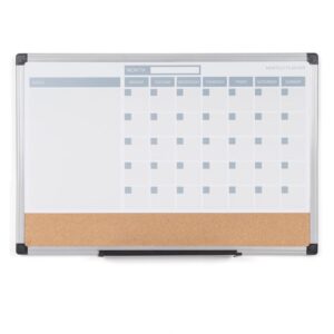 Mastervision White Erase Board Pla 18x24