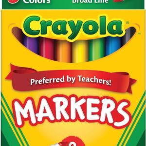 Crayola  Marker Broad Pk/8