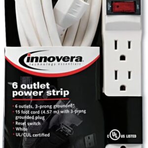 Innovera Power Strip 6 outlet 15Ft