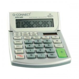 Q Connect Semi Desktop Calculator 12 Dig