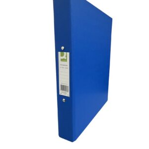 Q Connect 2 Ring Binder A4 Blue
