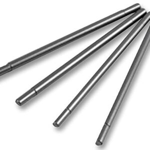 Q Connect Metal Silver Risers 4/Set