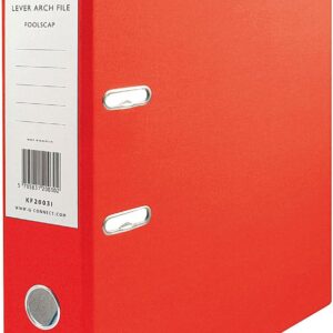 Q Connect Lever Arch File A4 Red
