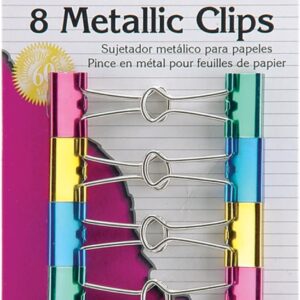CLI Binder Clip Metallic Small