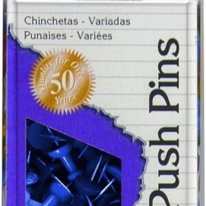 Charles Leonard Push Pins Blue