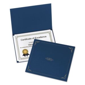 Oxford Certificate Holder Dark Blue