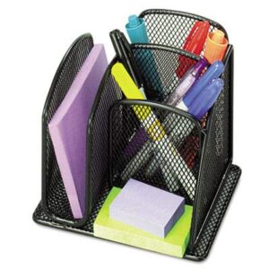 Safco Mesh Mini Organizer Black