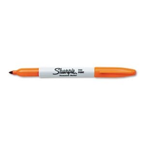 Sharpie Permanent Marker Orange Fine