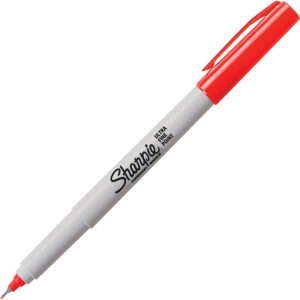 Sharpie Permanent Marker U/F Red