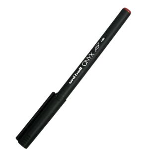 Uni-Ball Onyx Roller Ball Pen Red Fine