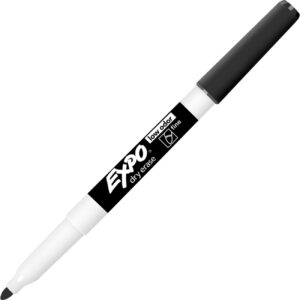 Expo Dry Erase L/OdorMarker Black Fine