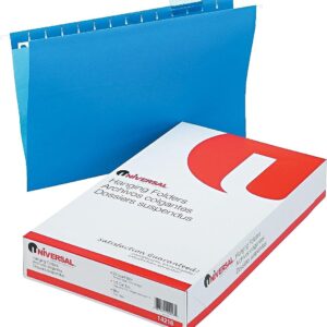 Unv Hanging Folder Lgl Blue
