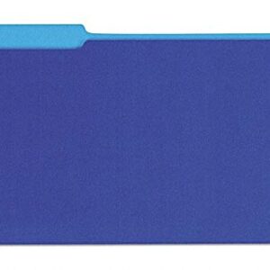 Unv Interior File Folder Legal Blue