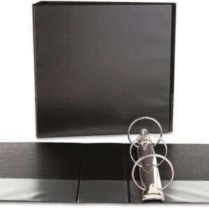 Unv Econ 3(O) Ring View Binder 3 Blk