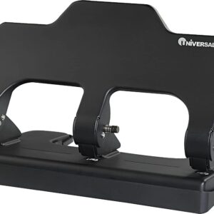 Unv Power Assist Heavy Duty 3 Hole Punch