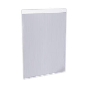 Unv Wall Sign 8.5x11 Clear