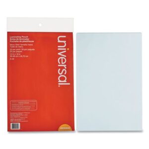Unv Laminating Pouch Menu 18x12 25PK