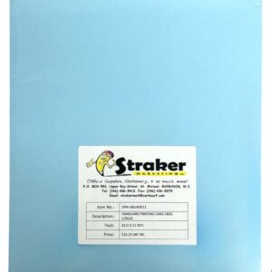 Vanguard Printing Card 180g C/Blue 8.5x11 Pk/50